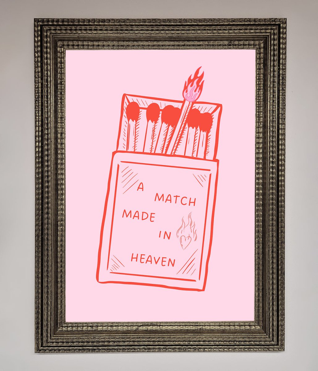 A Match Made In Heaven Framed Wall Art