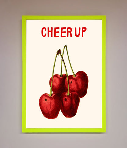 Cheer Up Cherries Framed Wall Art