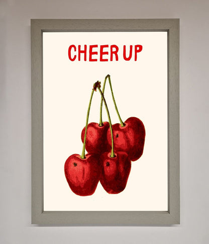 Cheer Up Cherries Framed Wall Art