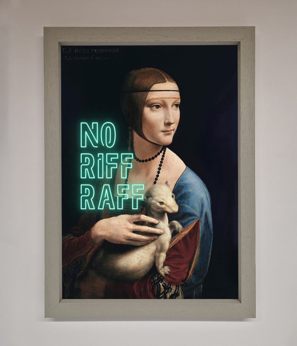 No Riff Raff Framed Print