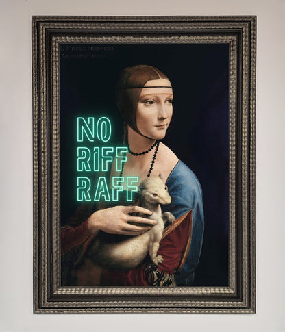 No Riff Raff Framed Print