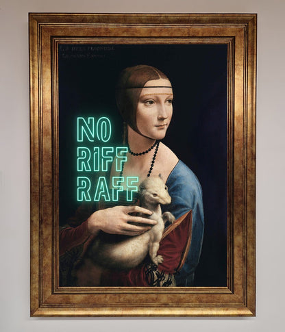 No Riff Raff Framed Print