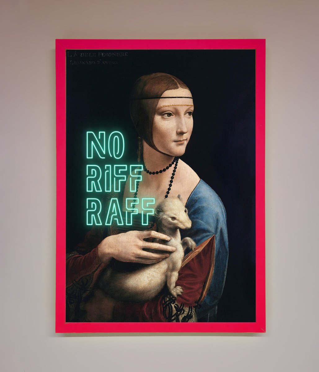 No Riff Raff Framed Print