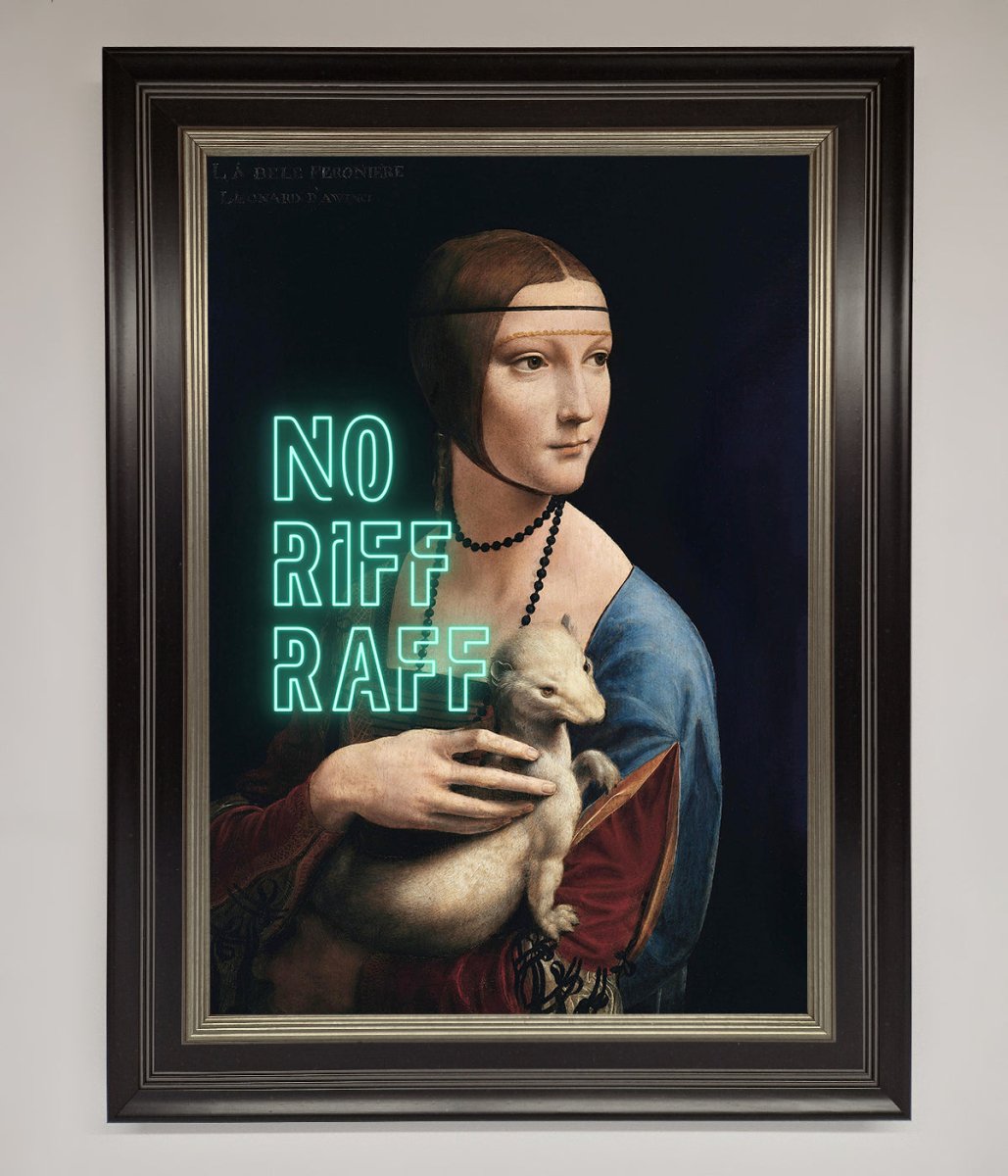 No Riff Raff Framed Print