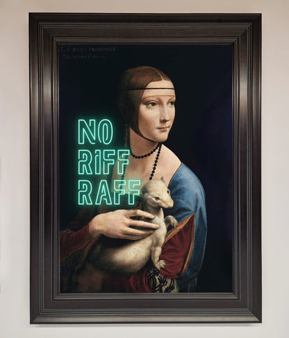 No Riff Raff Framed Print