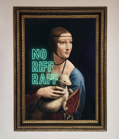 No Riff Raff Framed Print